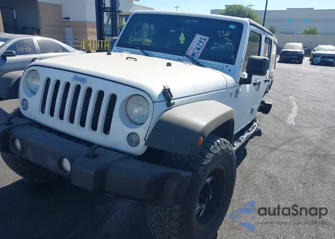 2014 Jeep Wrangler Unlimited Sport z USA, uszkodzony, nr VIN 1C4BJWDG9EL254957